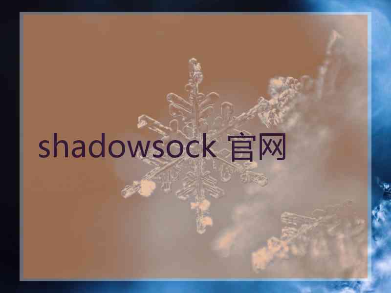 shadowsock 官网