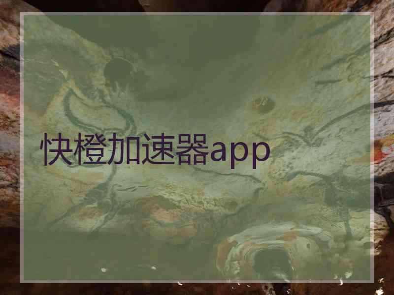 快橙加速器app