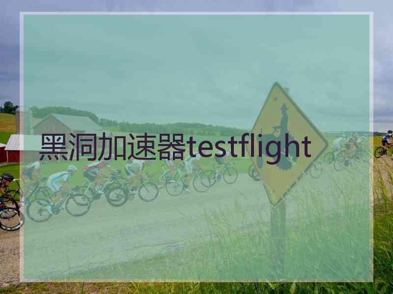 黑洞加速器testflight