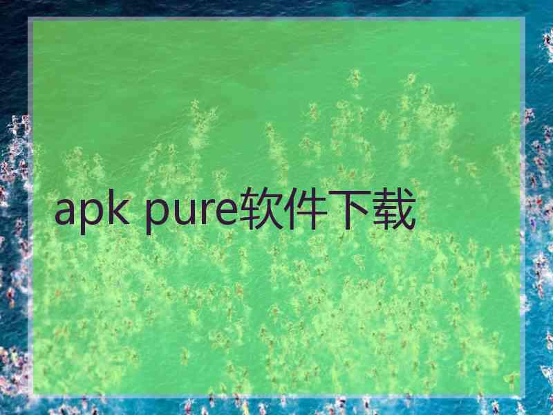 apk pure软件下载