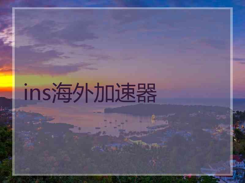 ins海外加速器